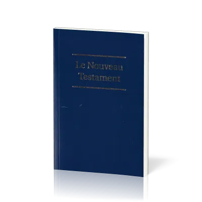 Nouveau Testament, Lausanne révisée 2023, broché, vinyl, souple, bleu