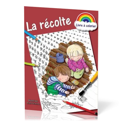 Récolte  (La) - livre à colorier