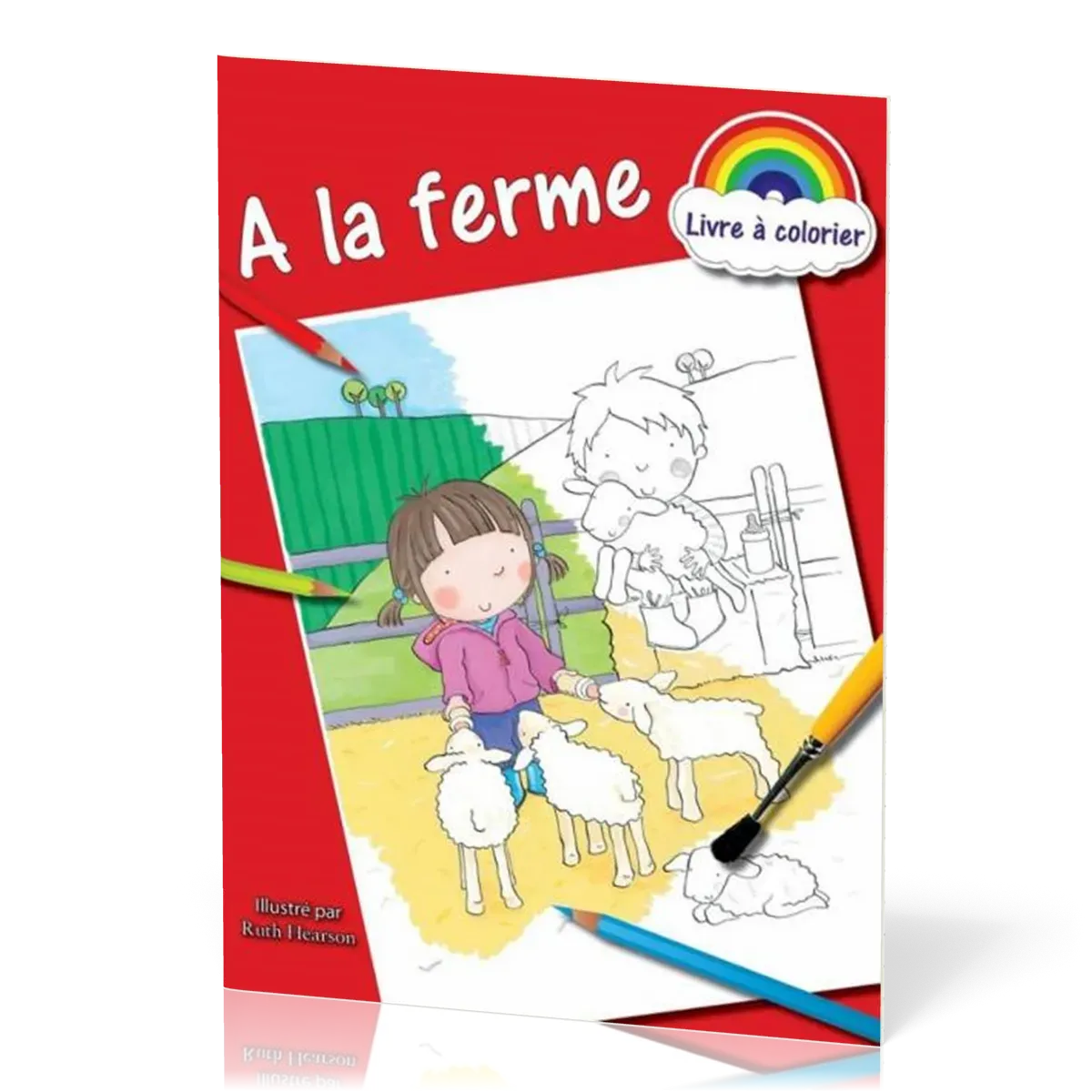 À la ferme - livre à colorier