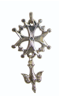 Croix Huguenote argent 925 - 21mm - 1.4gr