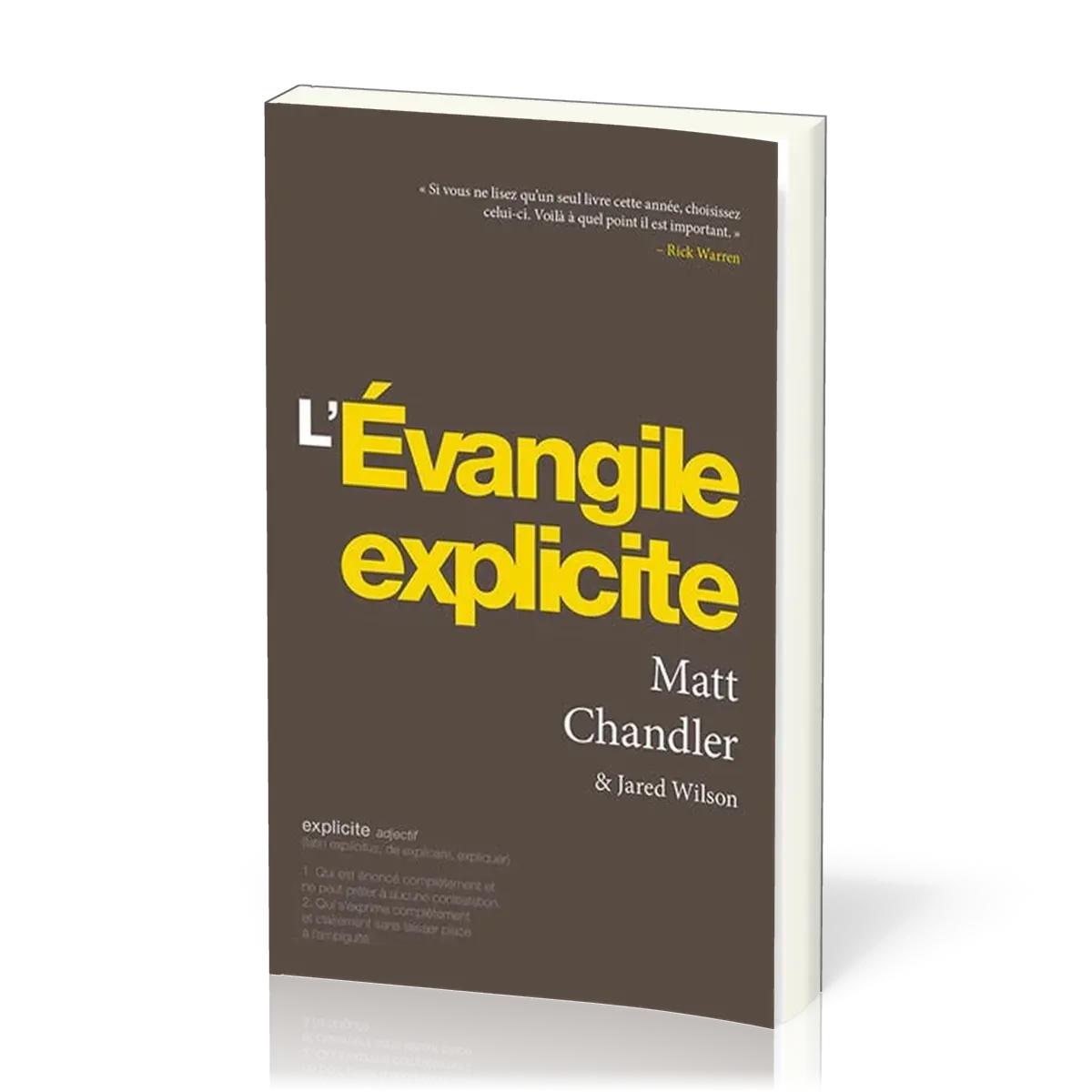 Évangile explicite (L')