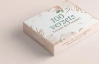 Coffret de 100 mini-cartes - 100 versets - Trésors des Psaumes