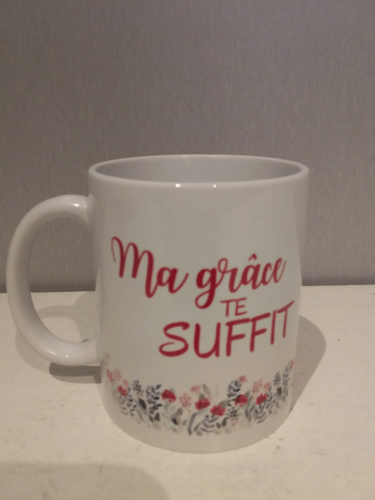 Mug "Ma grâce suffit"