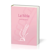 Bible Semeur 2015 compacte, couverture rigide rose, tranche blanche