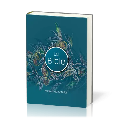 Bible Semeur 2015 compacte, couverture rigide olivier, tranche blanche