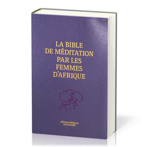 Bible NFC, Bible de méditation par les femmes d'Afrique - semi-rigide, similicuir violet, tranche...