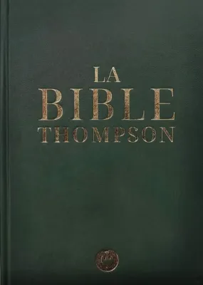 Bible Thompson Colombe, verte - couverture rigide