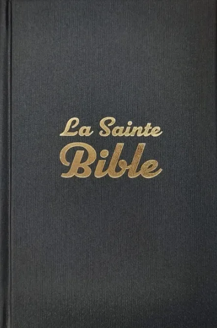 Bible Segond 1910, compacte éco - rigide gris anthracite