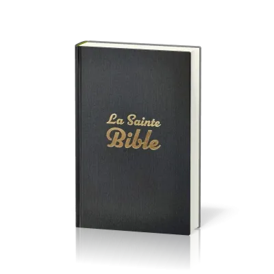 Bible Segond 1910, compacte éco - rigide gris anthracite