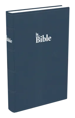 Bible Darby, format grand, bleu - couverture bleu