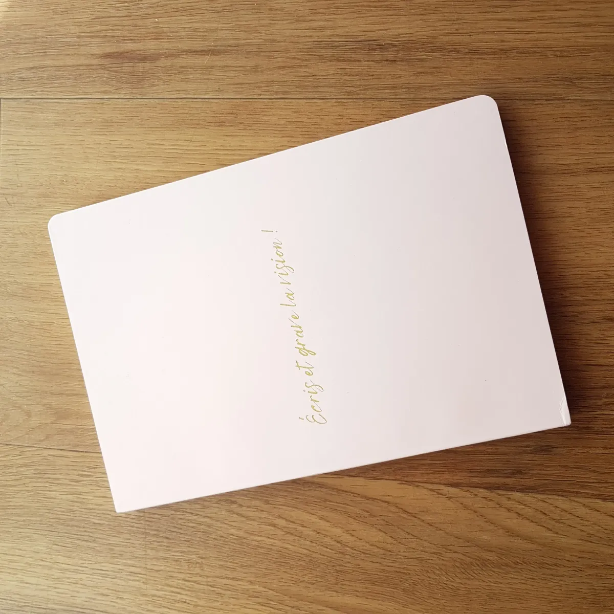 Carnet de notes rose - Recharge