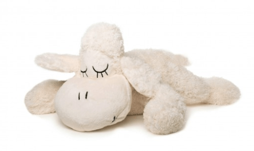 Peluche mouton beige 18cm