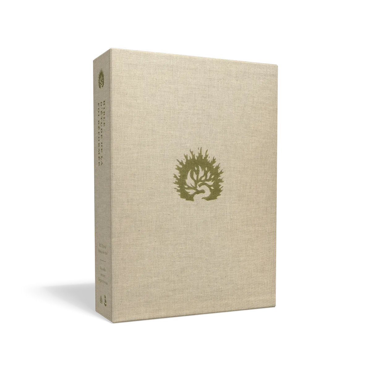 Bible d’étude de la foi réformée - Brun clair, Similicuir, tranches or, un signet