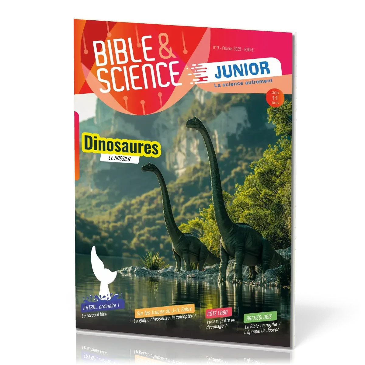 Bible et Science Junior, No 3 ‘Les dinosaures' - Dès 11 ans