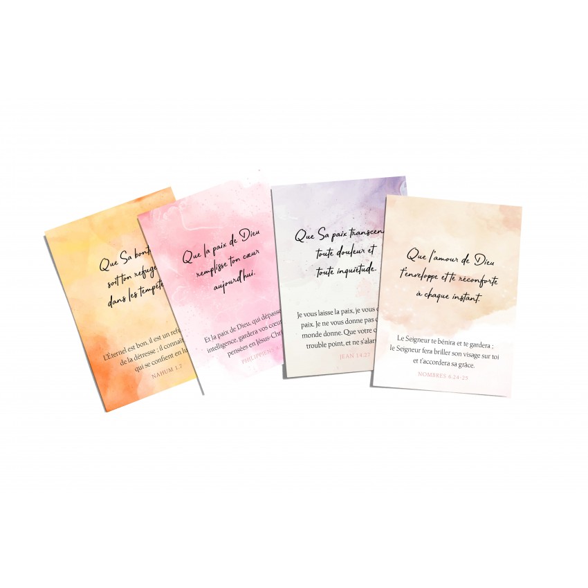 Coffret de 100 mini-cartes - 100 bénédictions pour chaque jour