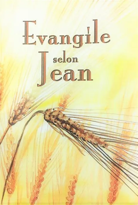 Évangile selon Jean, Segond Ésaïe 55, épi d'orge - 10 x 15 cm