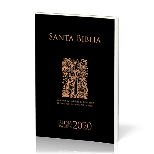 Espagnol, Bible Reina Valera 2020, Bible d'évangélisation, brochée, noire