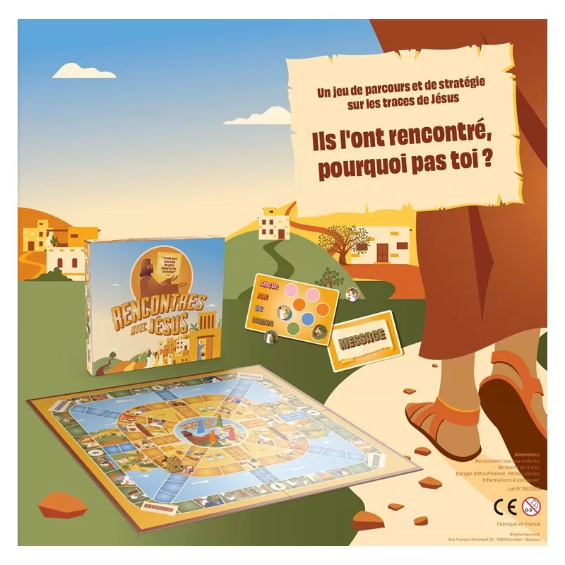 Rencontres avec Jésus - jeu de société