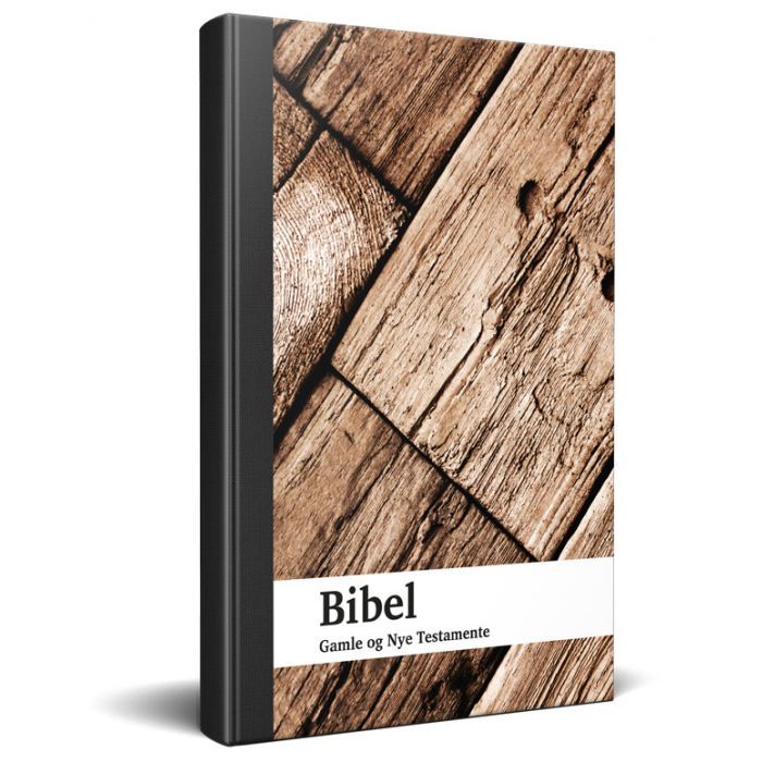 Dänisch, Bibel, Umgangssprache - Hardcover, Holzmuster