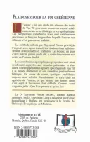 Plaidoyer pour la foi chrétienne - L'apologétique selon Cornelius Van Til