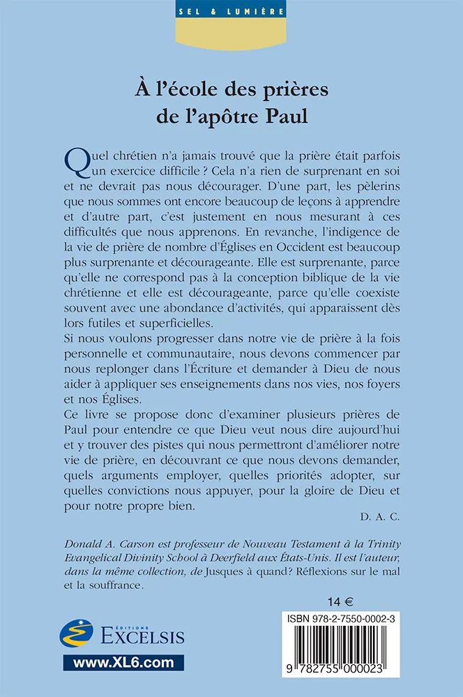 Prière renouvelée  (La) - [coll. Sel & Lumière]