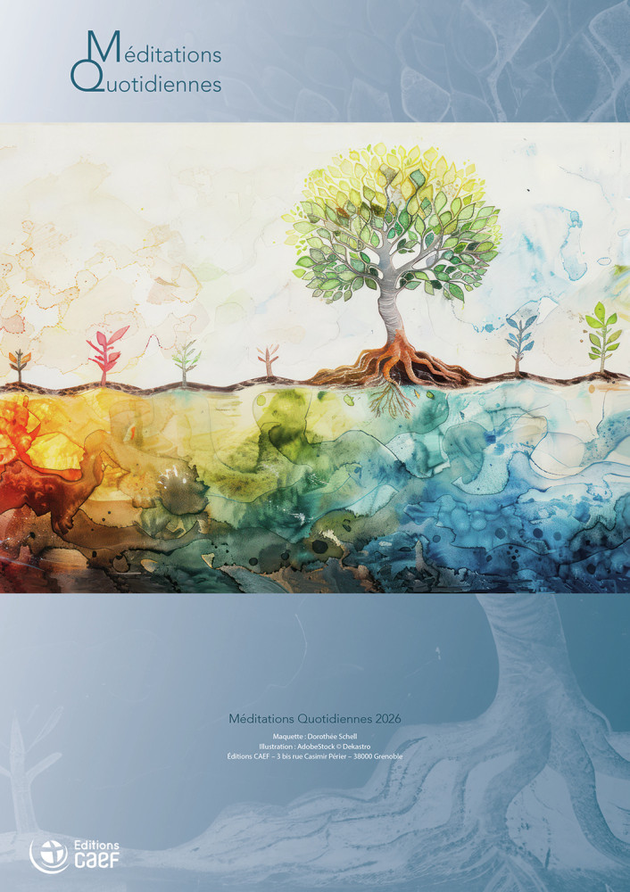 Méditations quotidiennes - calendrier éphéméride, bloc et plaque