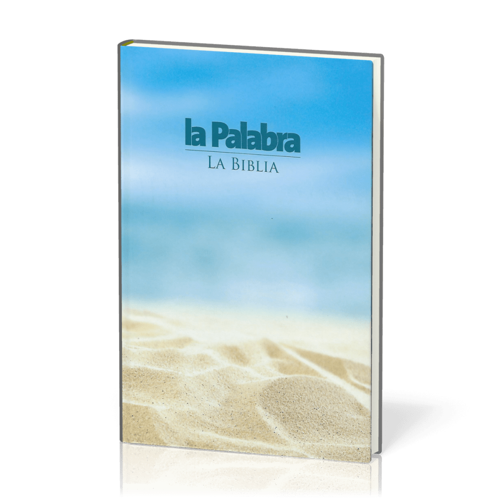 Espagnol, Bible la Palabra, couverture rigide imprimée - 3ª Edición. Portada arena. Tapa Dura