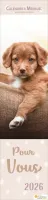 Pour vous (Animaux) - Calendrier cartes postales, vertical
