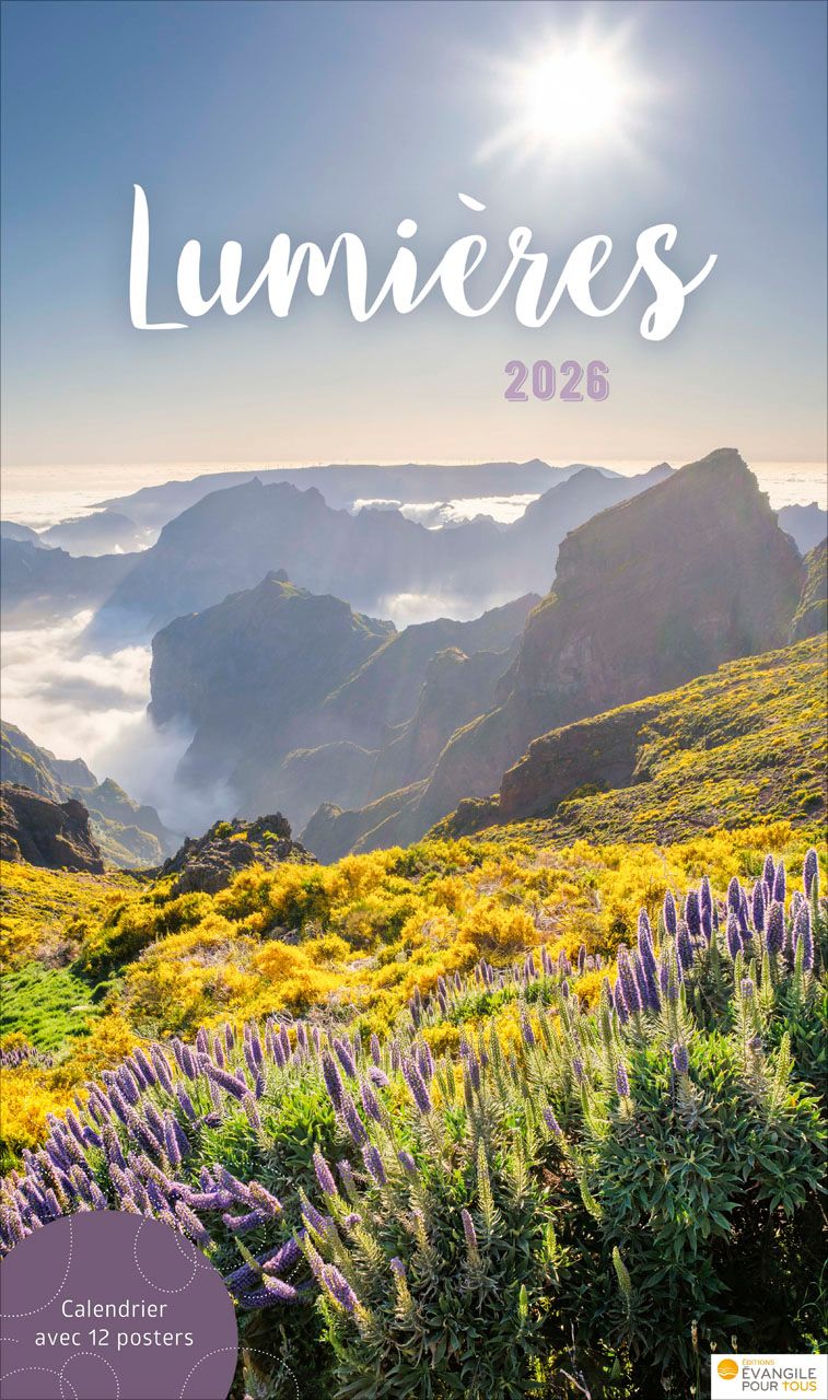 Lumières - Calendrier posters, mural