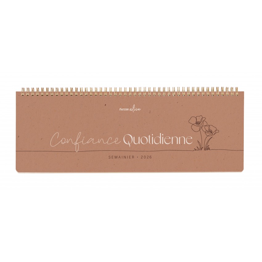 Confiance Quotidienne - Calendrier (semainier)