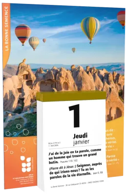 Bonne Semence calendrier éphéméride (La) - mural, à effeuiller, support cartonné