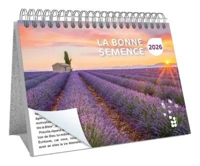 Bonne Semence calendrier éphéméride (La) - grand format, à poser