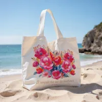 Tote bag "Il remplit ma vie de bonheur" - Ps 103.5