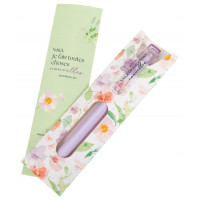 Stylo à bille lilas "Voici je fais toutes choses nouvelles"