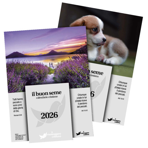 Italien, Calendrier La Bonne Semence à effeuiller - Il Buon Seme