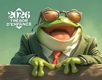 Trésor d'enfance - Calendrier éphéméride, mural à effeuiller