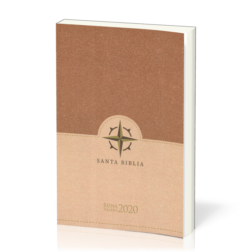 Espagnol, Bible, Reina Valera 2020 - Gros caractères, reliée, similicuir brun