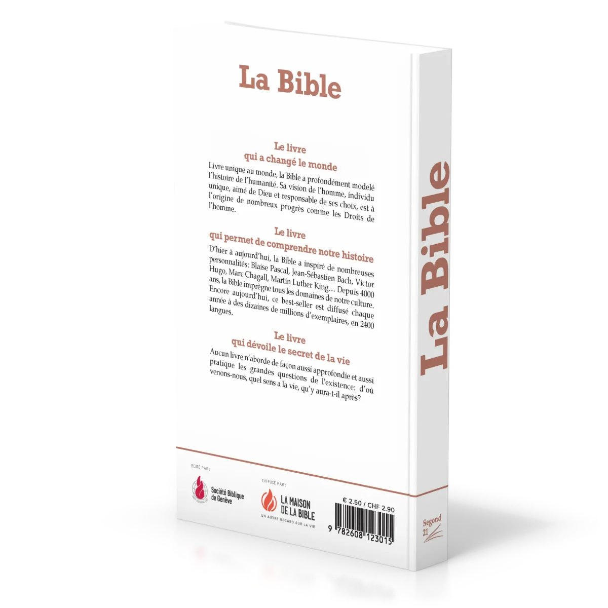 Bible Segond 21 - brochée, papier recyclé