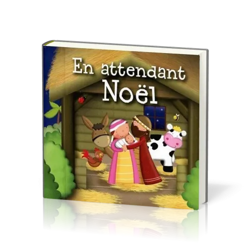 En attendant Noël - livre cartonné