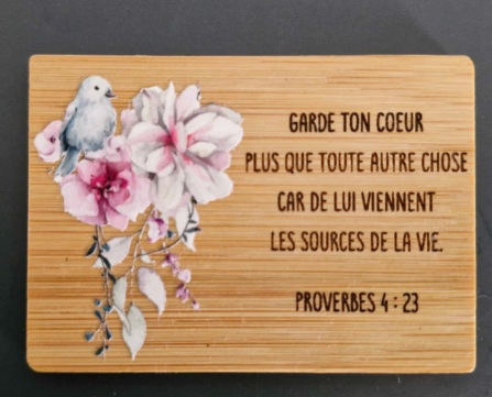 Magnet bambou – Proverbes 4 : 23