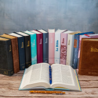 Bible Segond 21 compacte (Premium Style) - couverture souple toile bleu marine