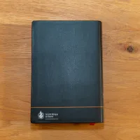 Bible Segond 21, gros caractères - couverture souple noire en fibrocuir, tranche argentée