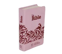 Bible Segond 21 compacte (Premium Style) - couverture souple, toile rose avec paillettes et onglets