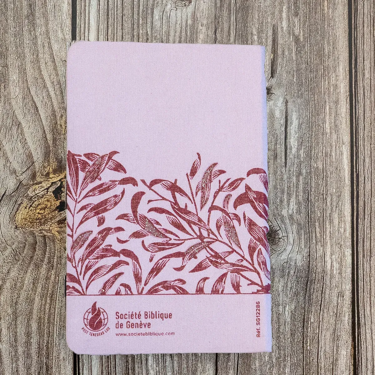 Bible Segond 21 compacte (Premium Style) - couverture souple, toile rose avec paillettes et onglets