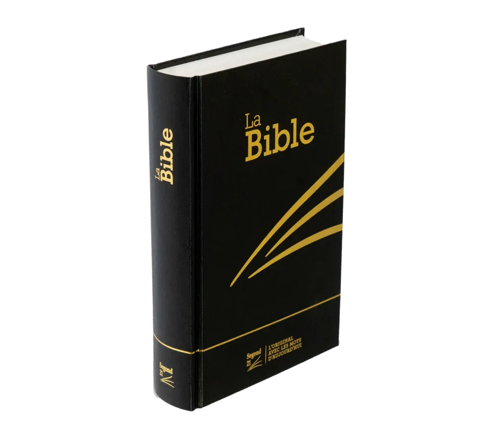 Bible Segond 21 compacte - couverture rigide Skivertex noire