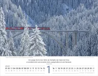 Calendrier Paysages Suisses - Allemand, Calendrier mural