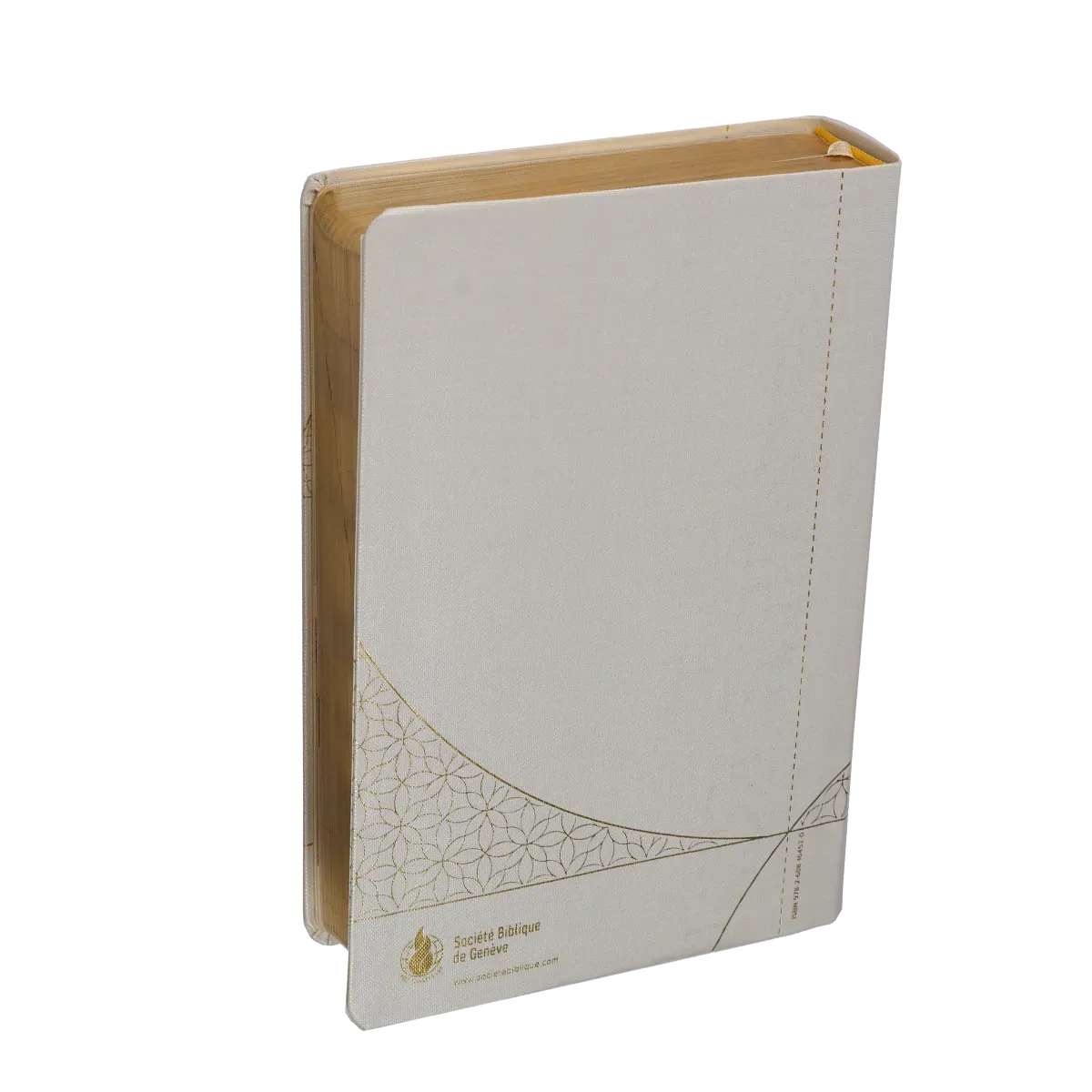 Bible d'étude Vie nouvelle, Segond 21, blanche - Couverture souple, toile, tranches or