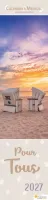 Pour tous (Paysages) - Calendrier cartes postales, vertical