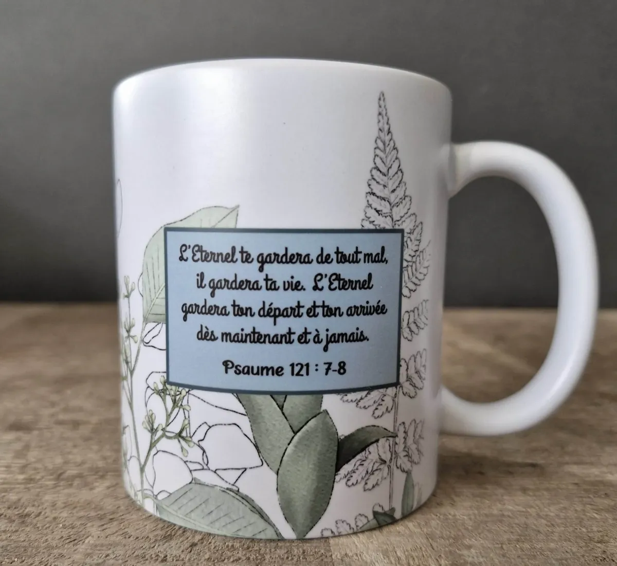 Mug mate Eucalyptus - Ps 121:7-8