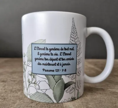 Mug mate Eucalyptus - Ps 121:7-8